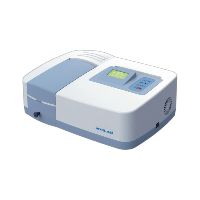 Spectrophotomètre UV-Visible Shanghai UV-1000 avec écran LCD 128*64 et fonction de courbe standard.