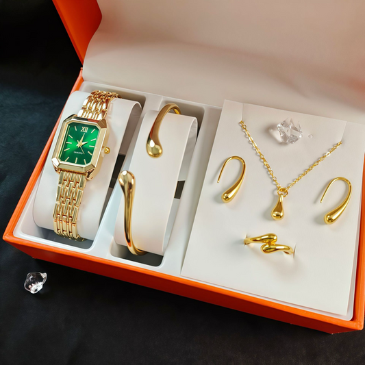 Montre à quartz carrée tendance pour femme, bracelet en acier élégant, disponible en gros auprès du fabricant.